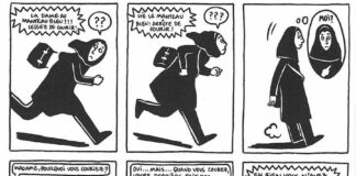 ブルカに見るフランスのムスリム女性 マンガ「ペルセポリス」