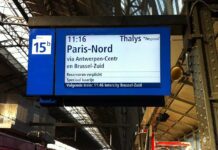 タリスでブリュッセルへ