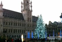クリスマスのブリュッセル