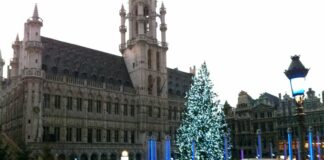 クリスマスのブリュッセル