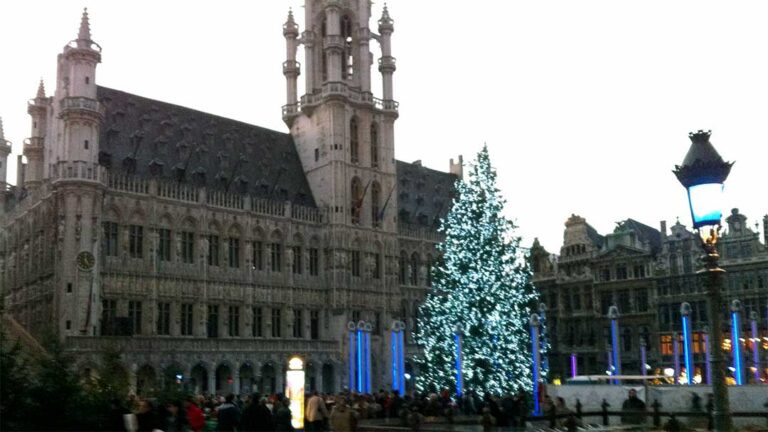 クリスマスのブリュッセル