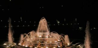 ヴェルサイユ宮殿の噴水・庭園イベント ヴェルサイユ宮殿の夜の大噴水ショー