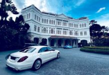 Raffles Singapore 宿泊記 ラッフルズホテルの外観