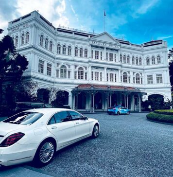 Raffles Singapore 宿泊記 ラッフルズホテルの外観