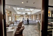 Harvard Faculty Clubでランチビュッフェ