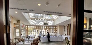 Harvard Faculty Clubでランチビュッフェ